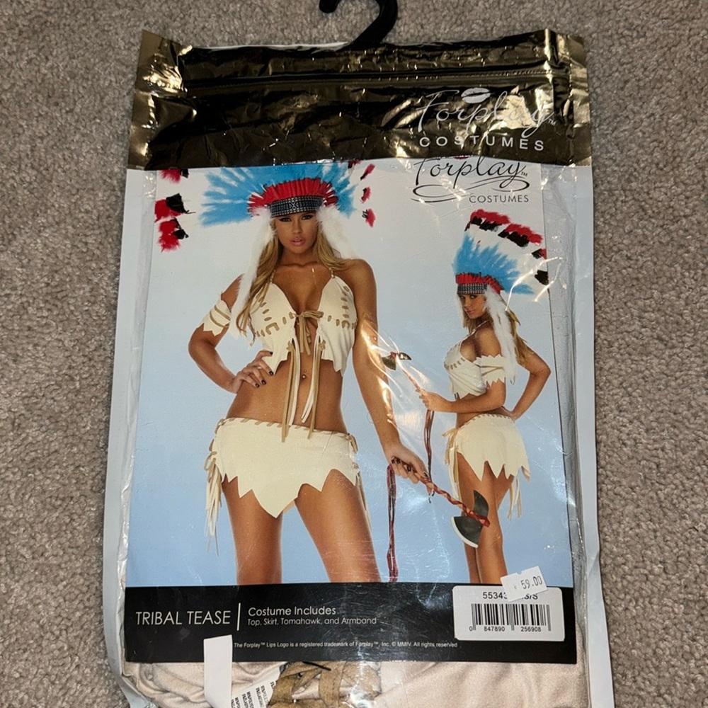 Tribal tease Halloween costume